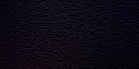 Dark Purple, Pink vector layout with wry lines.