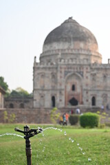 Old castle and water
