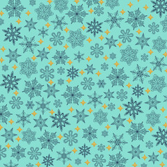 winter holiday sparkling background with positive and motivated elements of joy and happiness on background with gold and other festive colors