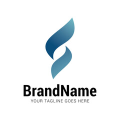 Abstract logo icon vector template.