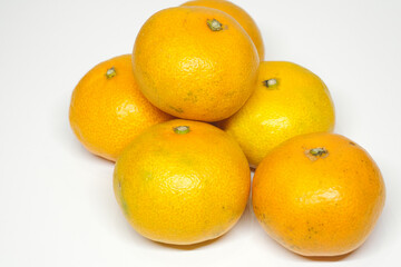 積み重なったミカン