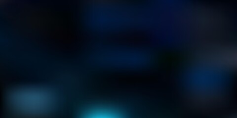 Dark blue, green vector gradient blur drawing.