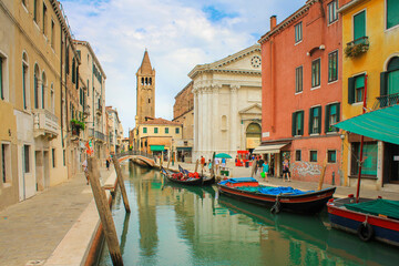 Postcards from all over Venice, Italy. Summer