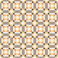 Abstract Cross Pattern Dots Logo generative computational art illustration