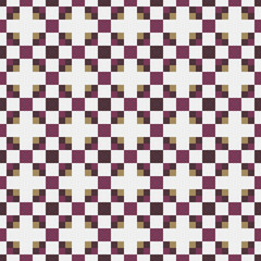 Abstract Cross Pattern Dots Logo generative computational art illustration