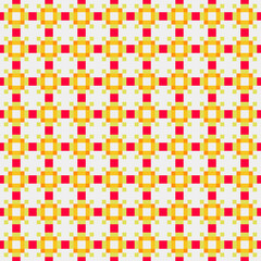 Abstract Cross Pattern Dots Logo generative computational art illustration