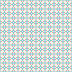 Abstract Cross Pattern Dots Logo generative computational art illustration