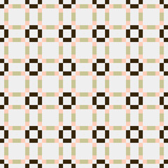 Abstract Cross Pattern Dots Logo generative computational art illustration