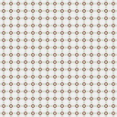 Fototapeta premium Abstract Cross Pattern Dots Logo generative computational art illustration