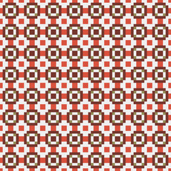 Abstract Cross Pattern Dots Logo generative computational art illustration