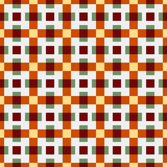 Abstract Cross Pattern Dots Logo generative computational art illustration