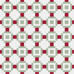 Abstract Cross Pattern Dots Logo generative computational art illustration