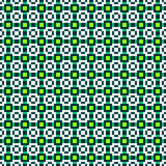 Fototapeta premium Abstract Cross Pattern Dots Logo generative computational art illustration