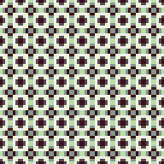 Abstract Cross Pattern Dots Logo generative computational art illustration