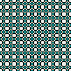 Abstract Cross Pattern Dots Logo generative computational art illustration