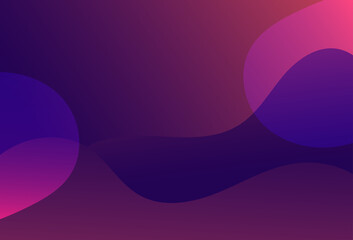Modern background template with purple wave light red gradations
  abstract illustration, perfect design for your business