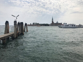 view of Grand Canal in Venice, Italy