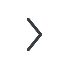 Black and white isolated illustration of arrow