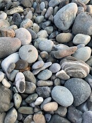 stones on the beach