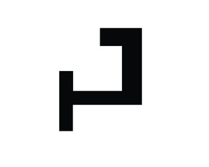 Obraz premium g and a and p logo letter designs and monograms