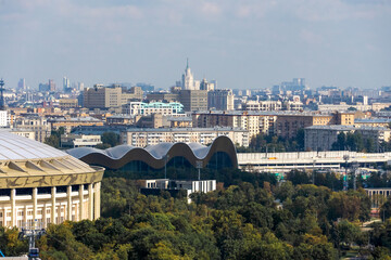 View of Moscow city