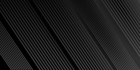 Obraz premium Black grey metallic abstract presentation background with dark concept. Vector Illustration