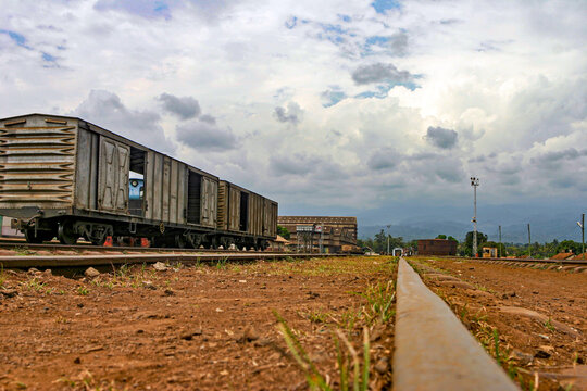 Bahngleis in Ostafrika