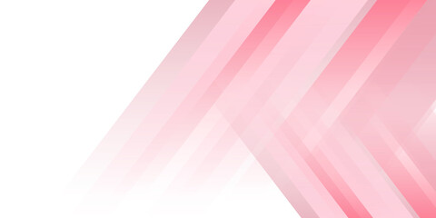 Pink White Abstract Presentation Background. Gradient Background with White Space