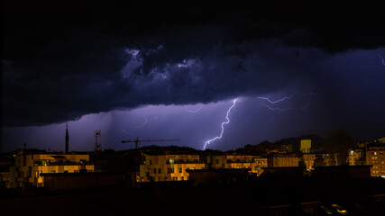 thunderstorm in Oviedo