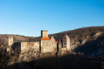 Fototapeta na wymiar Hardegg castle in Northern Austria