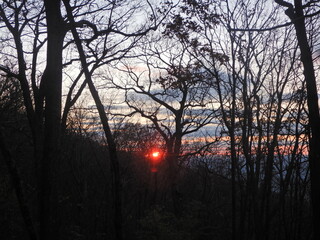Sunset from the Appalachian Trail in Virginia 