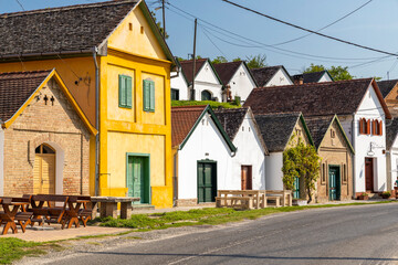 wine cellars in Villanykovesd, Villany, Hungary