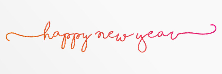 Fototapeta premium 2021 - happy new year 2021 glitter