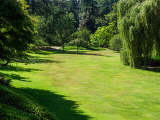 jardin japonais à Maulévrier en Maine-et-Loire en France