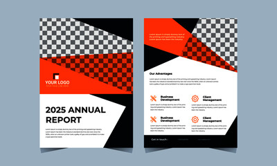 Abstract vector modern flyers brochure / annual report /design templates / stationery with white background in size a4