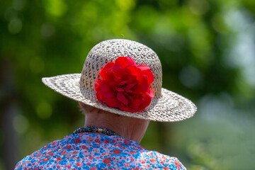 Strohhut Kopfbedeckung