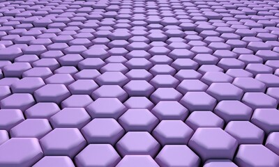 Obraz premium Abstract Honeycomb Background . 3d illustration.