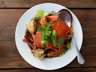 delicious black pepper crabs