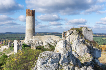 Ruins of the castle in Olsztyn, Poland © Dejan Gospodarek