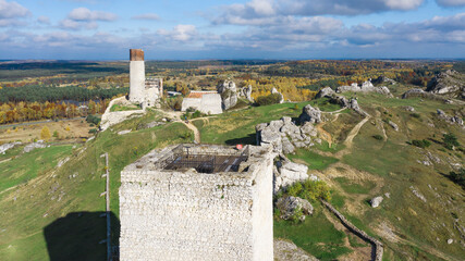 Ruins of the castle in Olsztyn, Poland © Dejan Gospodarek