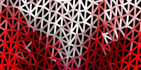 Dark pink, red vector geometric polygonal layout.