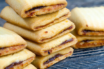 flour cookies with jam