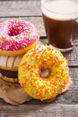 Beauty assorted donuts