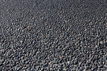 part of the paved road