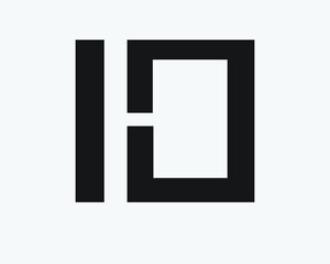 h & o and  h & i creative logo designs