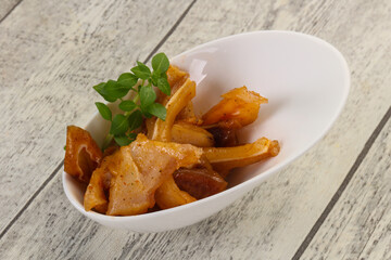Pork ear snack