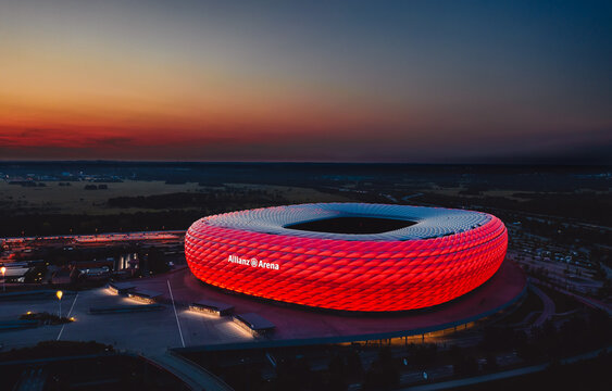 Allianz Arena in Munich, Germany. September 2020