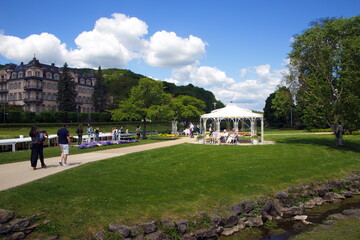 Obraz premium Kuranlagen Bad Kissingen