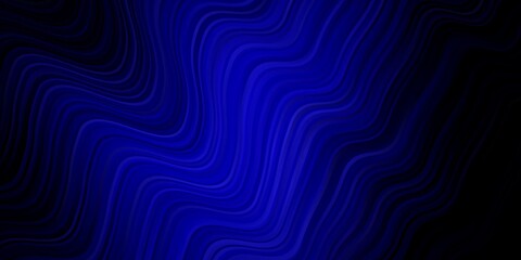 Dark BLUE vector backdrop with circular arc.