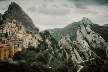 view from the top of the mountain